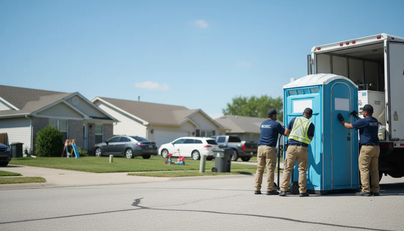 Standard Porta Potty Rentals in Bedias, TX near me